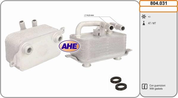 AHE 804.031 - Eļļas radiators, Motoreļļa autodraugiem.lv