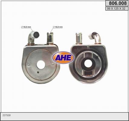 AHE 806.008 - Eļļas radiators, Motoreļļa autodraugiem.lv