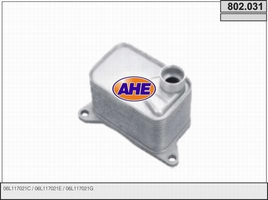 AHE 802.031 - Eļļas radiators, Motoreļļa autodraugiem.lv