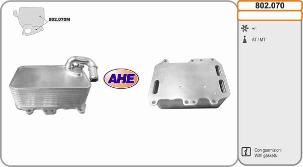 AHE 802.070 - Eļļas radiators, Motoreļļa autodraugiem.lv