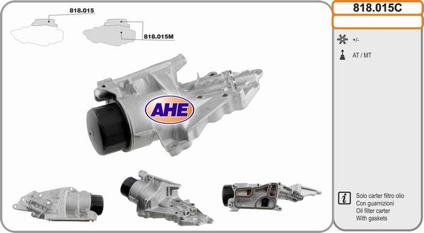 AHE 818.015C - Eļļas radiators, Motoreļļa autodraugiem.lv