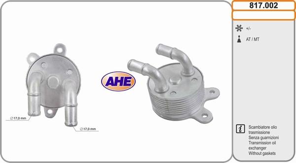 AHE 817.002 - Eļļas radiators, Motoreļļa autodraugiem.lv