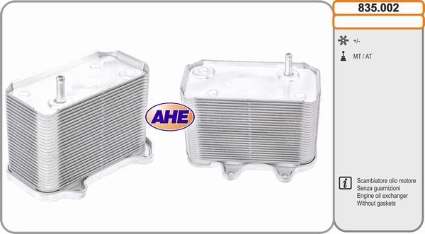 AHE 835.002 - Eļļas radiators, Motoreļļa autodraugiem.lv