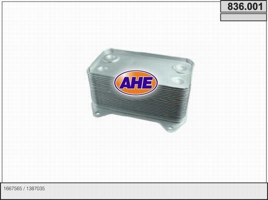 AHE 836.001 - Eļļas radiators, Motoreļļa autodraugiem.lv
