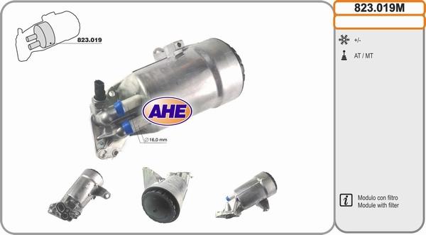 AHE 823.019M - Eļļas radiators, Motoreļļa autodraugiem.lv