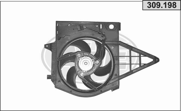 AHE 309.198 - Ventilators, Motora dzesēšanas sistēma autodraugiem.lv