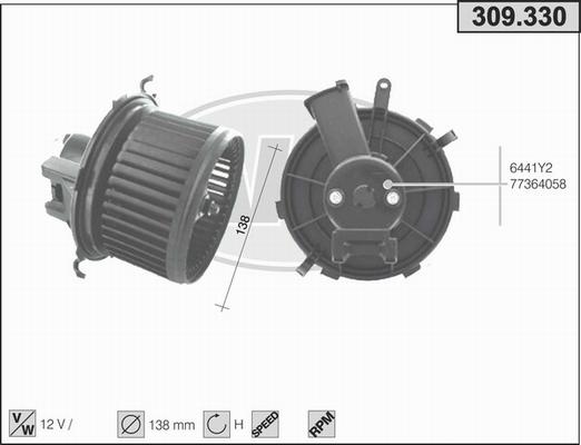 AHE 309.330 - Salona ventilators autodraugiem.lv