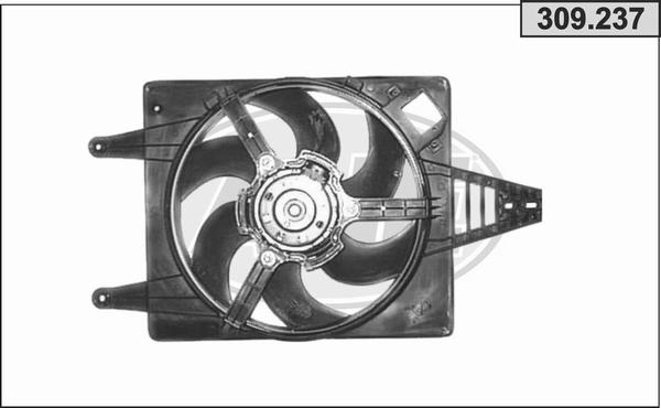 AHE 309.237 - Ventilators, Motora dzesēšanas sistēma autodraugiem.lv
