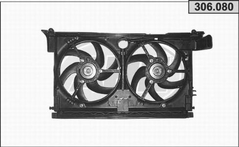 AHE 306.080 - Ventilators, Motora dzesēšanas sistēma autodraugiem.lv