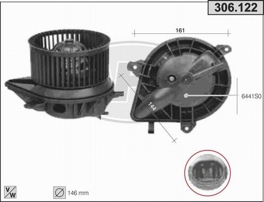 AHE 306.122 - Salona ventilators autodraugiem.lv