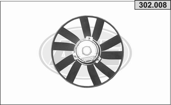 AHE 302.008 - Ventilators, Motora dzesēšanas sistēma autodraugiem.lv