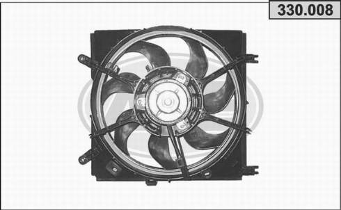 AHE 330.008 - Ventilators, Motora dzesēšanas sistēma autodraugiem.lv