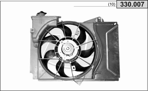 AHE 330.007 - Ventilators, Motora dzesēšanas sistēma autodraugiem.lv