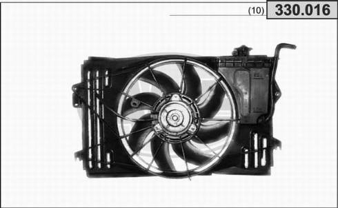 AHE 330.016 - Ventilators, Motora dzesēšanas sistēma autodraugiem.lv