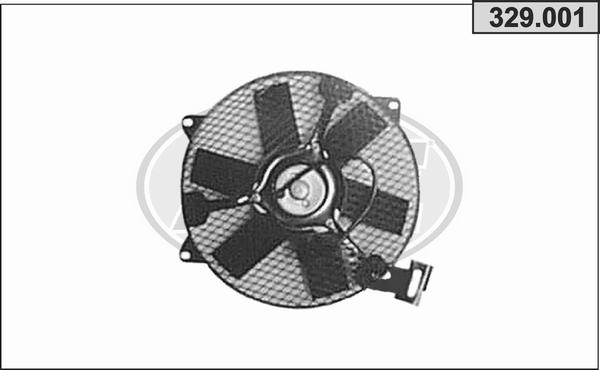 AHE 329.001 - Ventilators, Motora dzesēšanas sistēma autodraugiem.lv