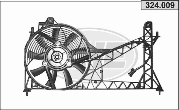 AHE 324.009 - Ventilators, Motora dzesēšanas sistēma autodraugiem.lv