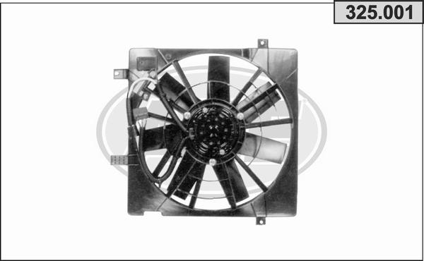 AHE 325.001 - Ventilators, Motora dzesēšanas sistēma autodraugiem.lv
