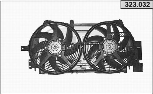 AHE 323.032 - Ventilators, Motora dzesēšanas sistēma autodraugiem.lv