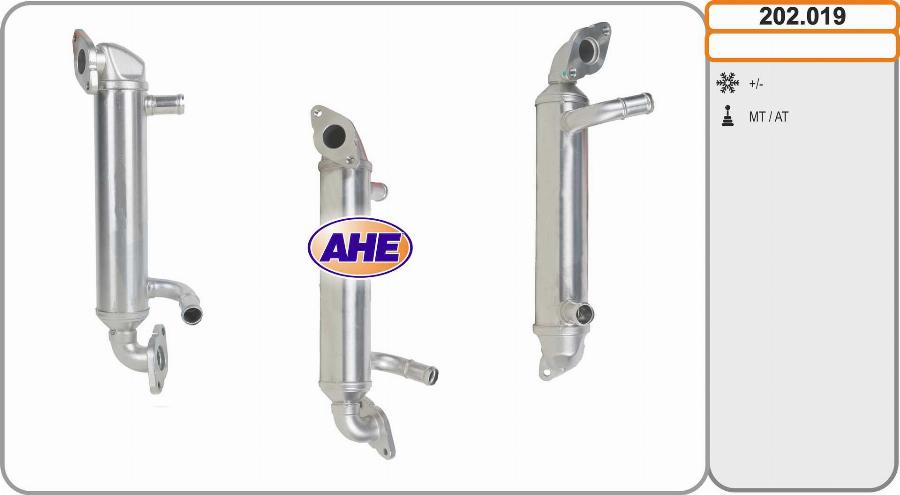 AHE 202.019 - Radiators, Izplūdes gāzu recirkulācija autodraugiem.lv
