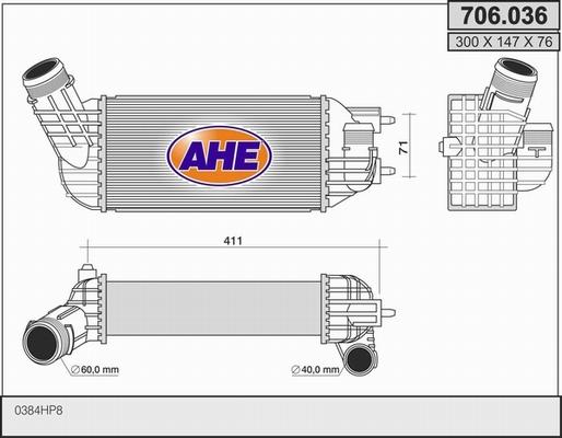 AHE 706.036 - Starpdzesētājs autodraugiem.lv