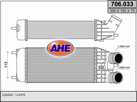 AHE 706.033 - Starpdzesētājs autodraugiem.lv