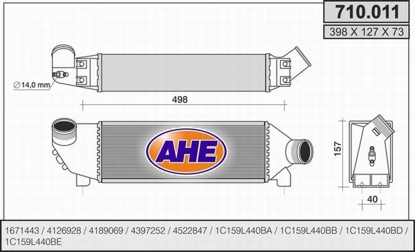 AHE 710.011 - Starpdzesētājs autodraugiem.lv