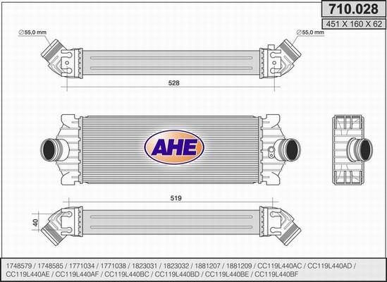 AHE 710.028 - Starpdzesētājs autodraugiem.lv