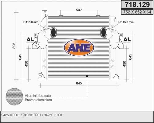 AHE 718.129 - Starpdzesētājs autodraugiem.lv