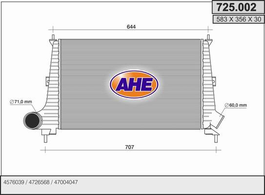 AHE 725.002 - Starpdzesētājs autodraugiem.lv