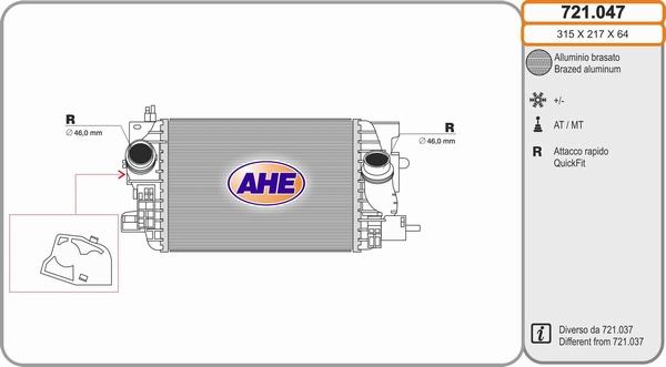 AHE 721.047 - Starpdzesētājs autodraugiem.lv