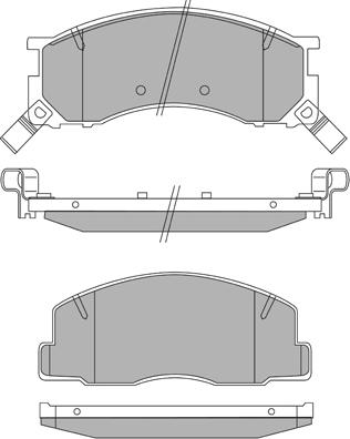 Aisin ASN-2085 - Bremžu uzliku kompl., Disku bremzes autodraugiem.lv