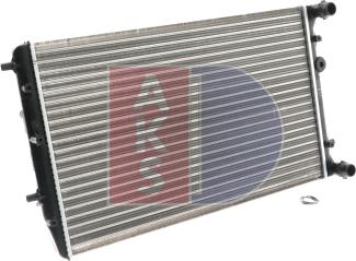 AKS Dasis 490004N - Radiators, Motora dzesēšanas sistēma autodraugiem.lv