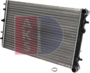 AKS Dasis 490004N - Radiators, Motora dzesēšanas sistēma autodraugiem.lv