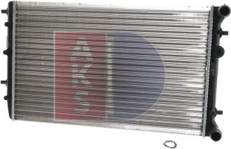 AKS Dasis 490004N - Radiators, Motora dzesēšanas sistēma autodraugiem.lv