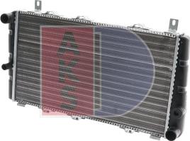 AKS Dasis 490005N - Radiators, Motora dzesēšanas sistēma autodraugiem.lv