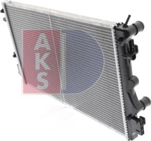 AKS Dasis 490014N - Radiators, Motora dzesēšanas sistēma autodraugiem.lv