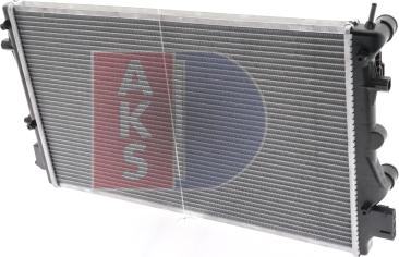 AKS Dasis 490014N - Radiators, Motora dzesēšanas sistēma autodraugiem.lv