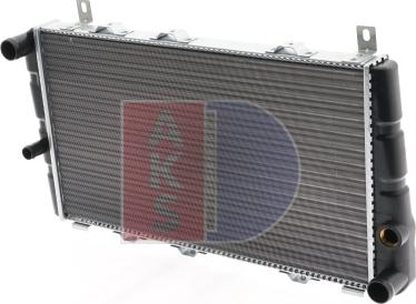 AKS Dasis 490020N - Radiators, Motora dzesēšanas sistēma autodraugiem.lv