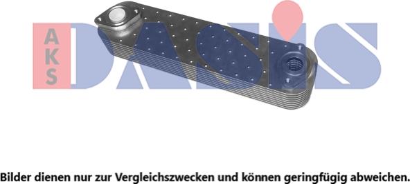 AKS Dasis 406002N - Eļļas radiators, Motoreļļa autodraugiem.lv