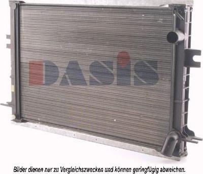 AKS Dasis 400530N - Radiators, Motora dzesēšanas sistēma autodraugiem.lv