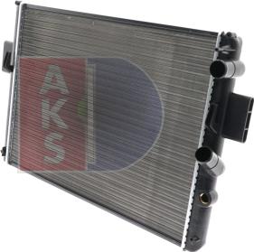 AKS Dasis 400660N - Radiators, Motora dzesēšanas sistēma autodraugiem.lv