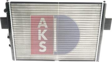 AKS Dasis 400660N - Radiators, Motora dzesēšanas sistēma autodraugiem.lv