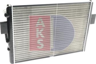 AKS Dasis 400660N - Radiators, Motora dzesēšanas sistēma autodraugiem.lv