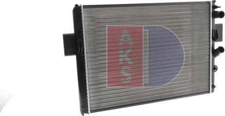 AKS Dasis 400660N - Radiators, Motora dzesēšanas sistēma autodraugiem.lv