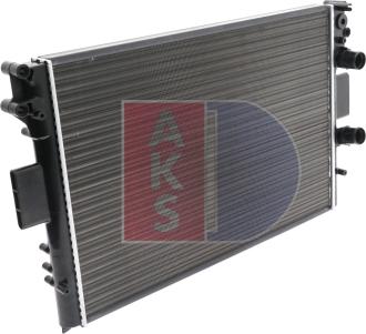 AKS Dasis 400830N - Radiators, Motora dzesēšanas sistēma autodraugiem.lv