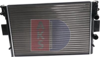 AKS Dasis 400830N - Radiators, Motora dzesēšanas sistēma autodraugiem.lv