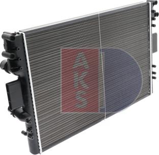 AKS Dasis 400830N - Radiators, Motora dzesēšanas sistēma autodraugiem.lv