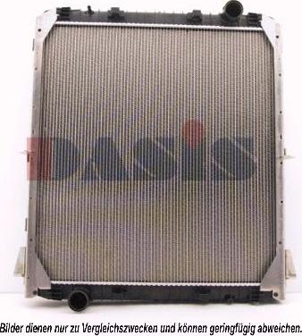 AKS Dasis 400210N - Radiators, Motora dzesēšanas sistēma autodraugiem.lv