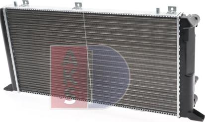 AKS Dasis 480550N - Radiators, Motora dzesēšanas sistēma autodraugiem.lv