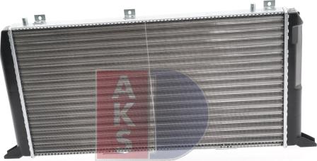 AKS Dasis 480550N - Radiators, Motora dzesēšanas sistēma autodraugiem.lv